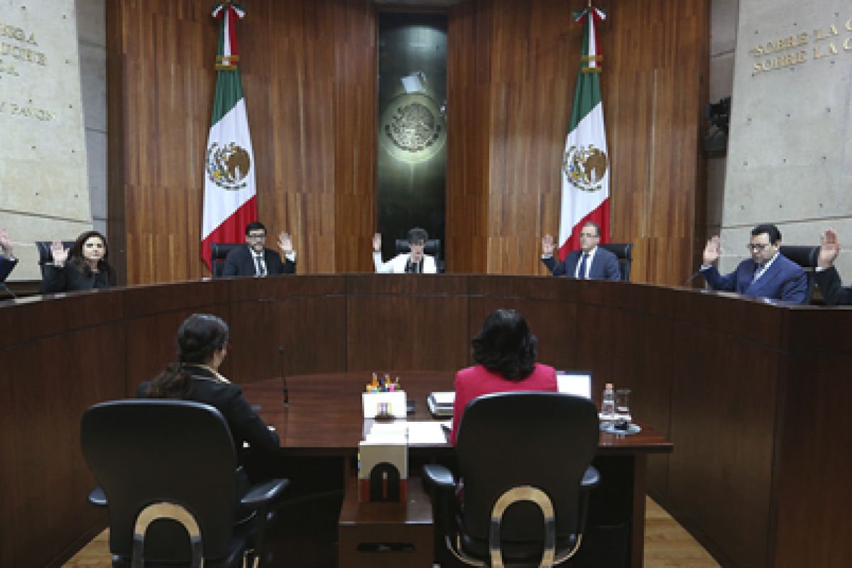 Cuatro votos a favor y tres en contra fue el resultado final de en la votación de los magistrados del Tribunal Electoral. Cuatro votos a favor y tres en contra fue el resultado final de en la votación de los magistrados del Tribunal Electoral en relación con el registro del Bronco.
