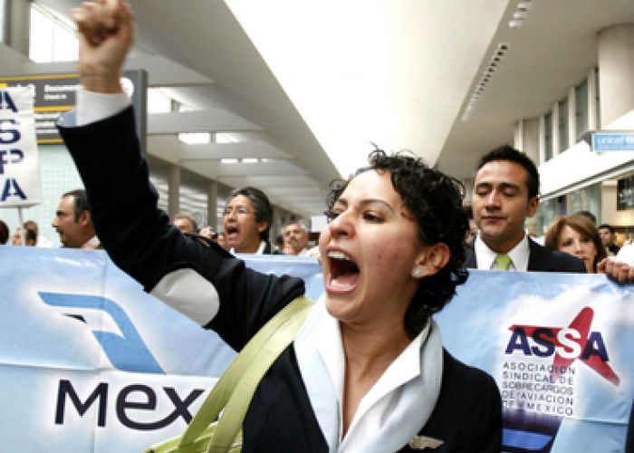 Ni en la Secretaría del Trabajo, ni en la Secretaría de Hacienda tienen la decisión sobre las pensiones de Mexicana.