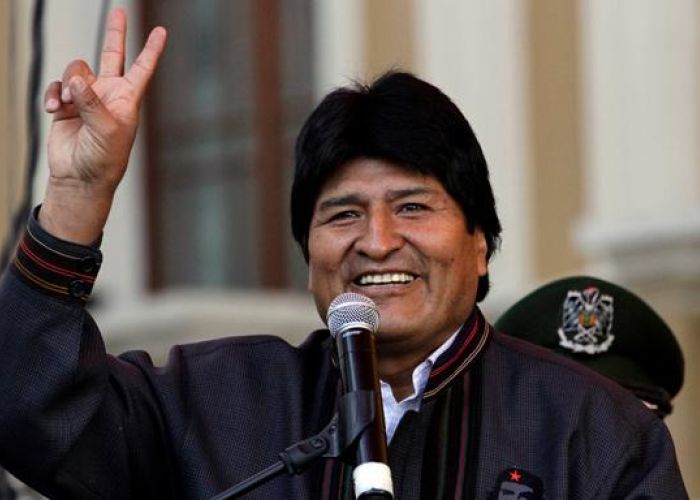 Evo Morales estará al frente de su país por otros cinco años.