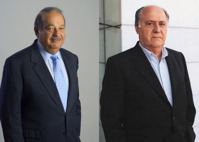 Amancio Ortega, de Zara, es el tercer hombre más rico del mundo por encima de Carlos Slim, dice Bloomberg