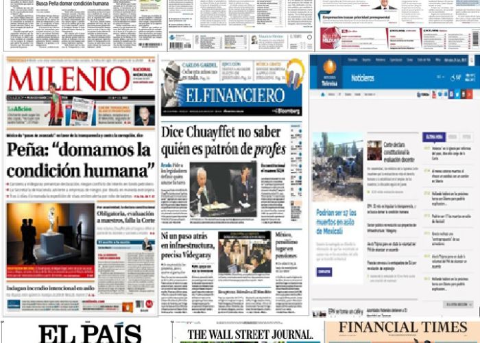 Los principales titulares de la prensa nacional e internacional del 24 de junio.