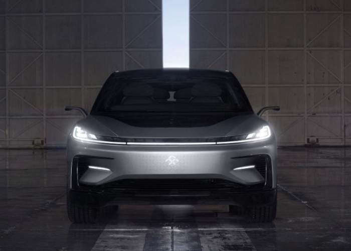 El FF91 de Faraday Future utiliza una cámara exterior para detectar el rostro de su propietario.