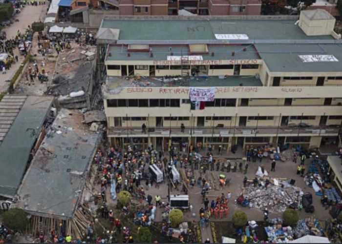 Según testimonios la negligencia fue lo que realmente ocasionó la muerte de alumnos y profesores del Colegio Enrique Rébsamen.