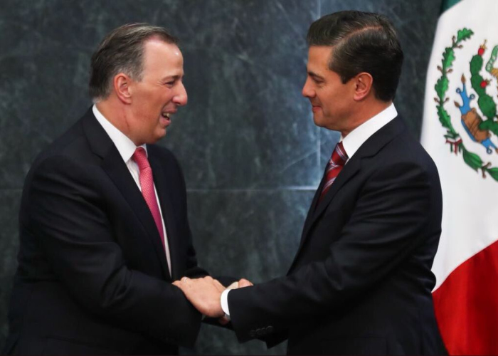 Peña Nieto al fin se decidió y designó a José Antonio Meade como candidato del PRI para relevarlo en Los Pinos.