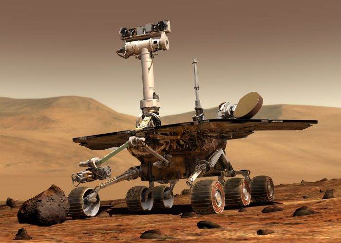 Explorador de la NASA en Marte