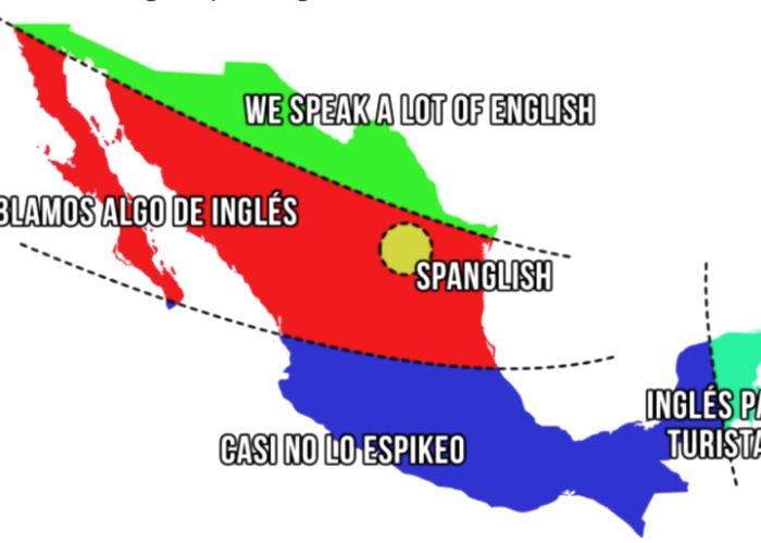 Mapa México que sólo los mexicanos entenderán