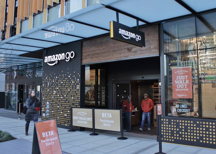 Amazon Go, es la primera tienda sin cajeros. Foto: wikicommons