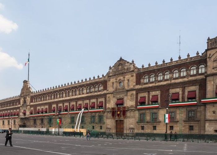 Fachada Palacio Nacional Foto: wikipedia.com