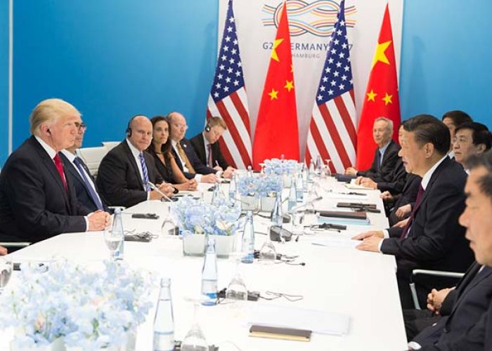 La guerra comercial entre China y EU se acalora cada vez más (Foto: Oficina de la Casa Blanca)