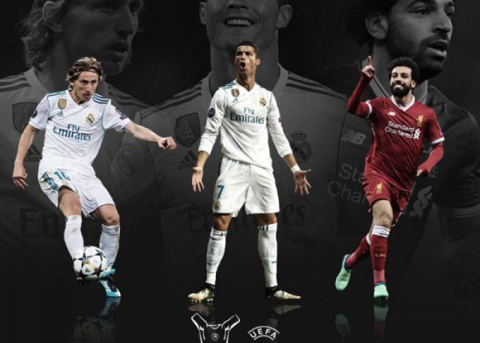 Nominados a Mejor Jugador 2017-2018 de la UEFA Champions League Foto: uefa.com 