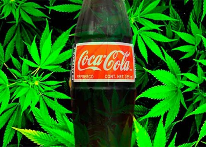 Coca-Cola inició pláticas con la empresa Aurora Growth, productora de cannabis medicinal en Canadá y listada en la bolsa de valores.