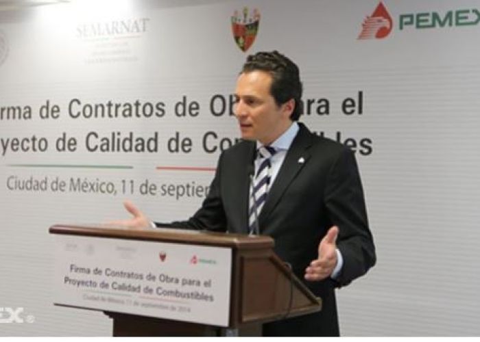 Emilio Lozoya, exdirector general de Petróleos Mexicanos.
