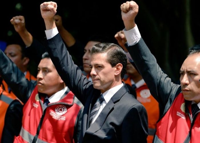 Peña Nieto ejerció el doble de lo planedo para la oficina de la Presidencia durante 2018.