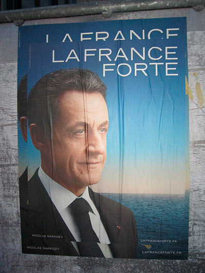 Campaña de Nicolas Sarkozy en Francia 2012. Foto: Eoghan OLionnain