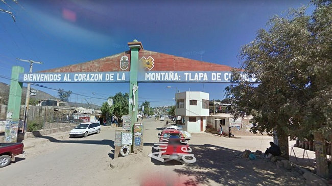 Entrada al municipio de Tlapa de Comonfort, Guerrero