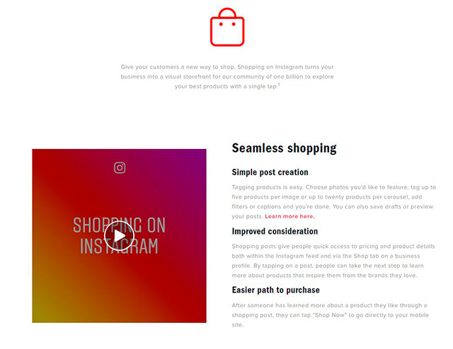 La red social ya ofrece opciones para que usuarios vendan su mercancía (Fuente: Instagram)