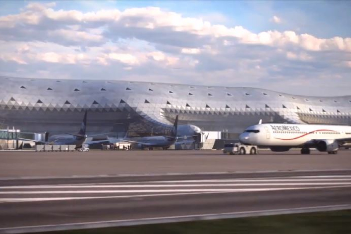 Se prevé que el NAICM brinde servicio a más de 120 millones de personas anualmente. Tres veces más que el aeropuerto actual Se prevé que el NAICM brinde servicio a más de 120 millones de personas anualmente. Tres veces más que el aeropuerto actual