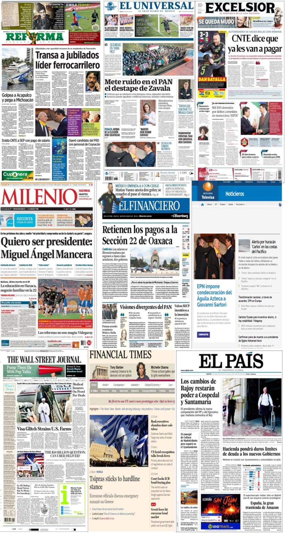 Arena Pública| Los principales titulares de México y el mundo hoy....