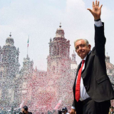 López Obrador en el Zócalo de la CDMX el 16 de septiembre (Foto: lopezobrador.org.mx)