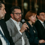 Ricardo Castellanos, director de Expo CIHAC en conferencia de prensa (Foto: Expo CIHAC)