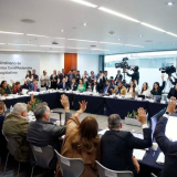 Comisiones del Senado aprueban reforma judicial (Foto: X @senadomexicano)