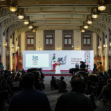 Conferencia de prensa en Palacio Nacional (Foto. Presidencia)