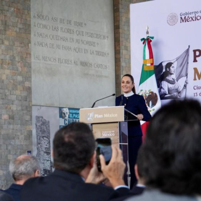 Presentación del Plan México en la Ciudad de México (Foto: Presidencia)