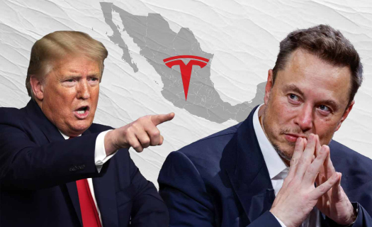 Musk apoya a Donald Trump, quien ha encarado a México por permitir la inversión china en el sector automotriz afectando a EEUU.