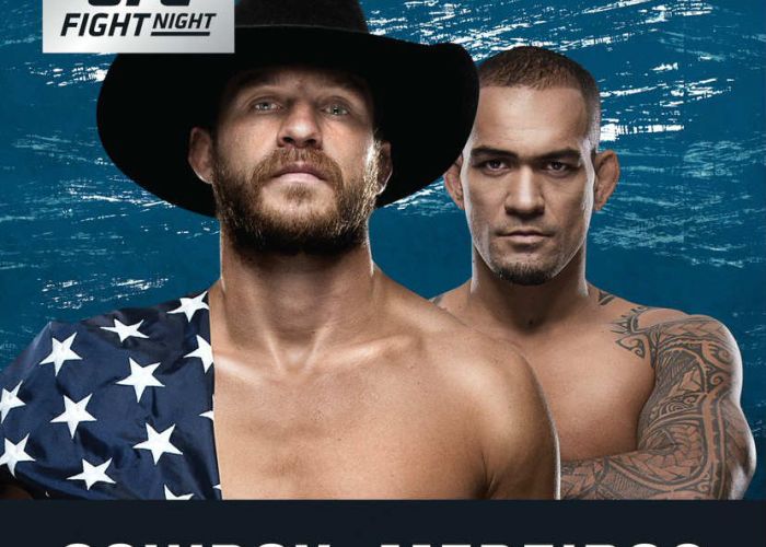 UFC. Foto: Donald Cerrone vs Yancy Medeiro/Twitter @ymedeiros