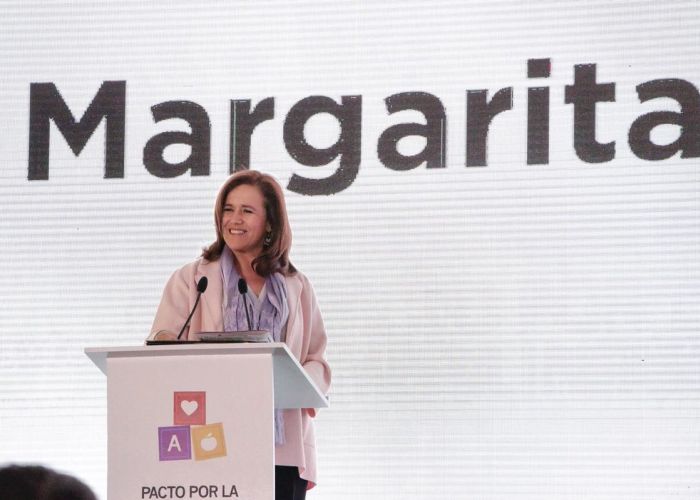 Margarita Zavala/Fuente: Twitter @Mzavalagc