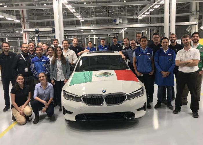 El primer BMW Serie 3 fabricado en la planta de San Luis Potosí (Foto: bmwblog.com).