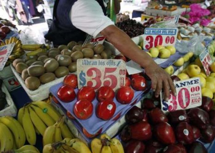 Precios en un mercado público. (Foto: Gobierno de México)