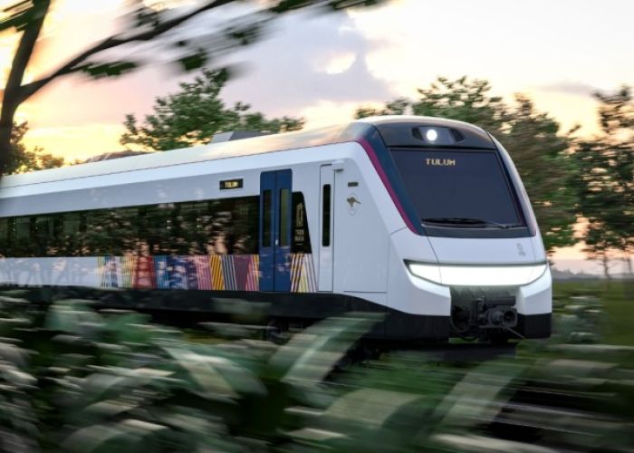 Diseño conceptual del Tren Maya. (Foto: Gobierno de México)