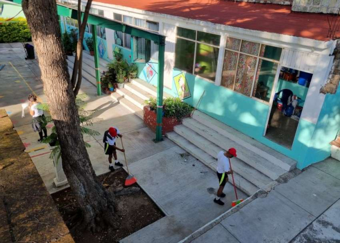 Escuela pública (Foto: Gobierno de Oaxaca)