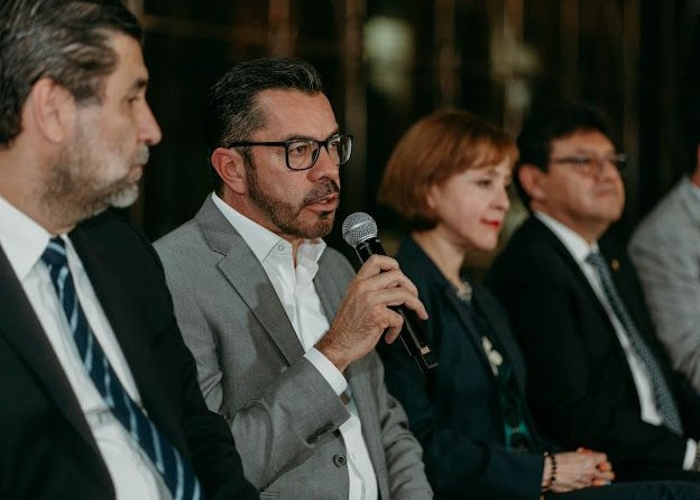 Ricardo Castellanos, director de Expo CIHAC en conferencia de prensa (Foto: Expo CIHAC)