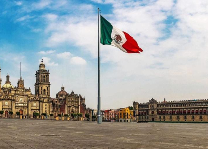 Zócalo en la CDMX.