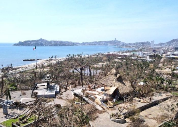 Acapulco tras Otis (Foto: @MeyerFalcon)